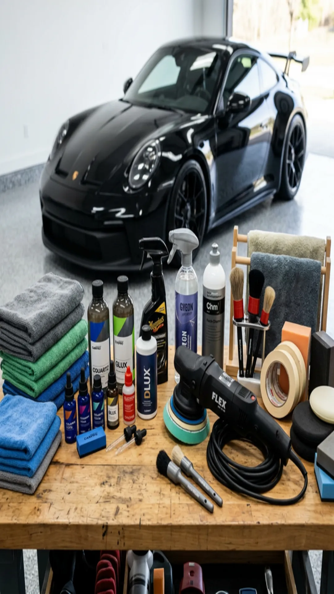 Premium detailing products