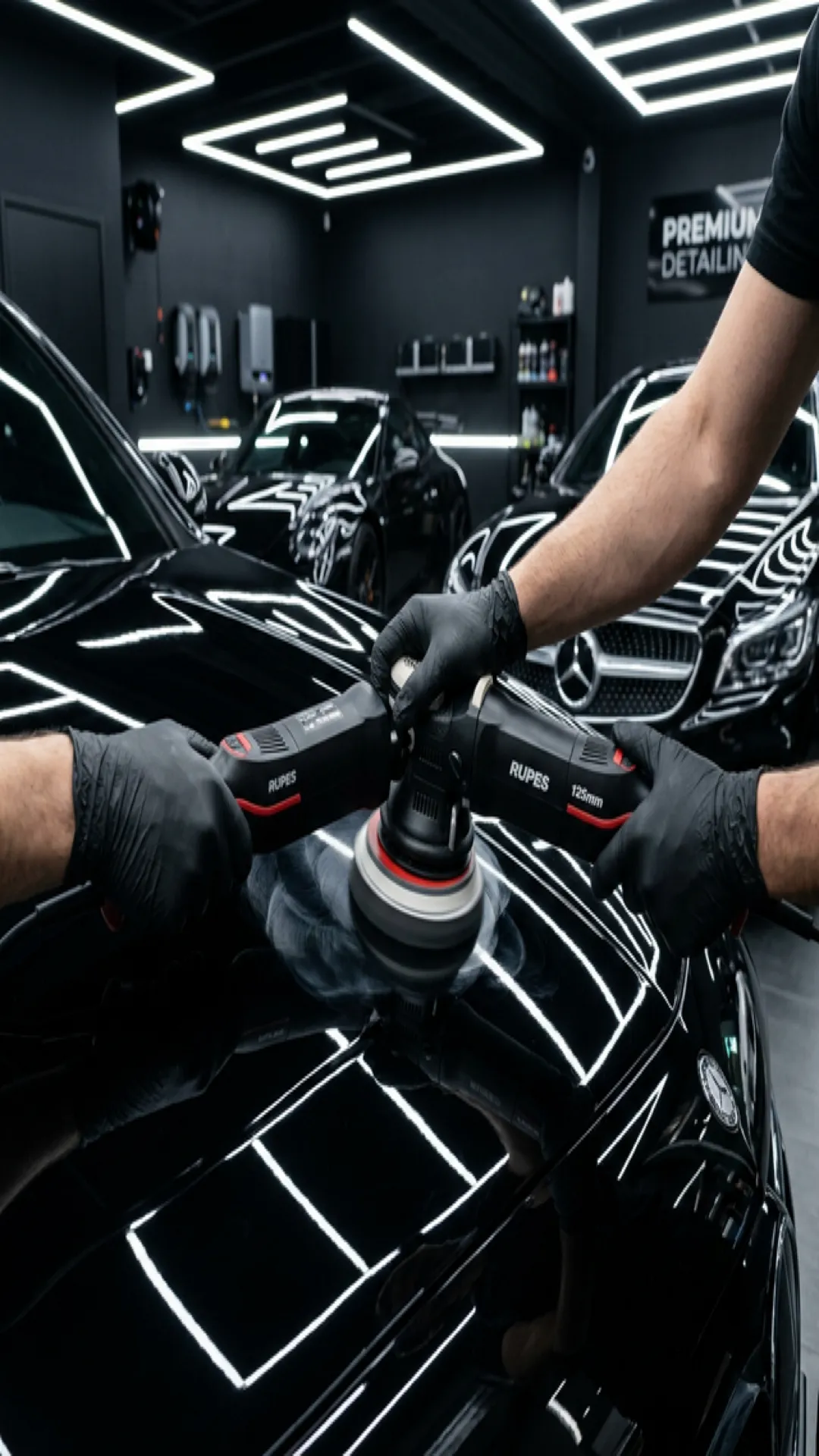 Professional paint correction