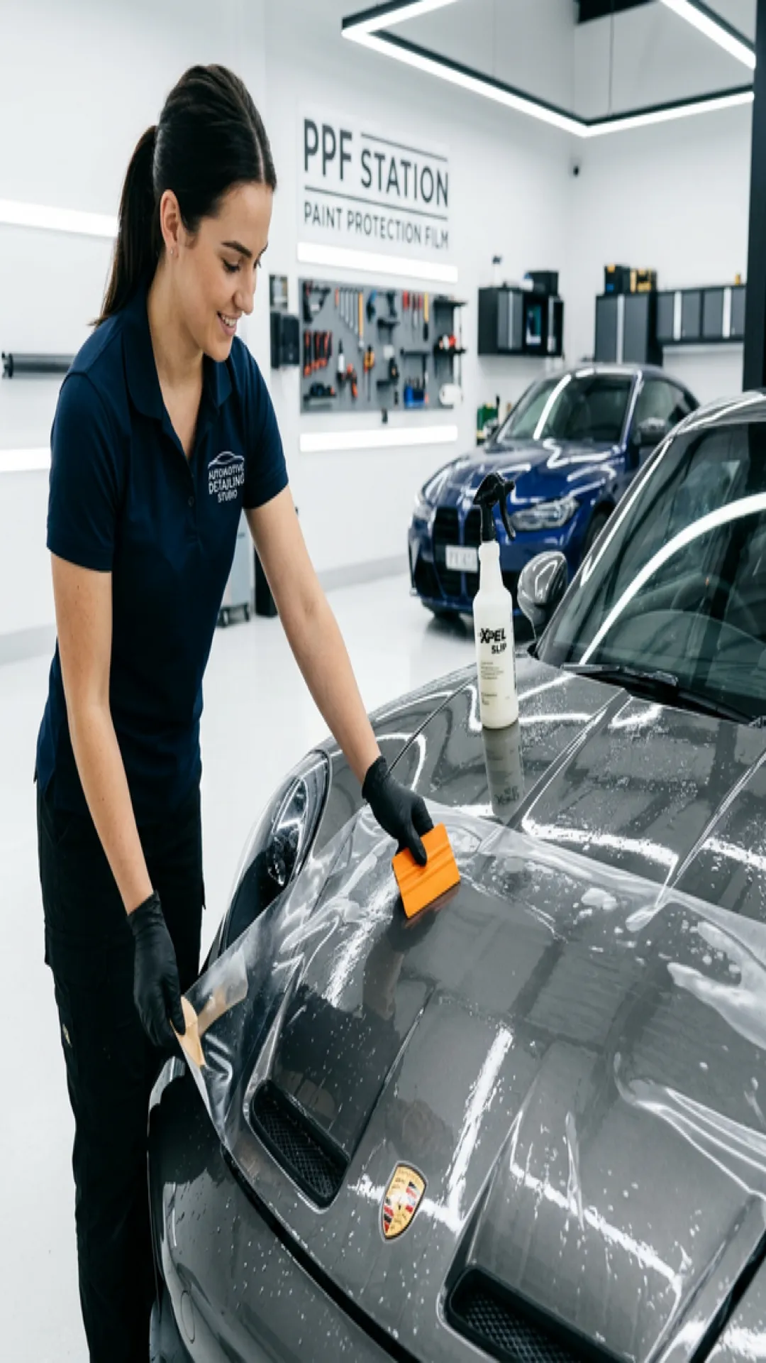 Paint protection film installation