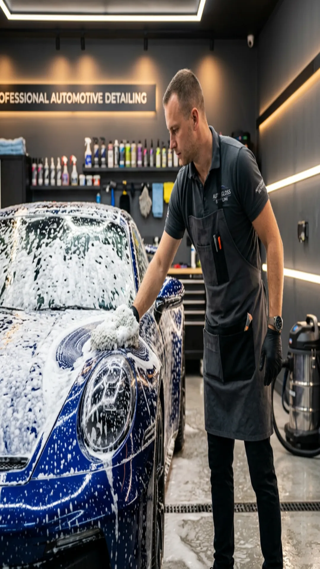 Premium car wash service